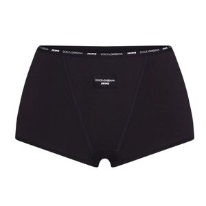 SKIMS x Dolce & Gabbana Cotton Jersey Boy Short - size M